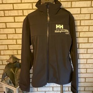 Helly Hansen  / Gray Jacket , mid weight , great for fall. Fleece lined. Sz CL